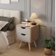 ΚΟΜΟΔΙΝΟ DINKL HM2472.05 ΜΕΛΑΜΙΝΗ-2 ΣΥΡΤΑΡΙΑ ΣΟΝΑΜΑ-ΓΚΡΙ 29,7x29,7x45Υεκ
