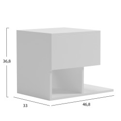 ΚΟΜΟΔΙΝΟ CASPIAN HM9071.11 ΜΕΛΑΜΙΝΗ ΣΕ ΛΕΥΚΟ 46,8x33x36,8Υεκ ΚΟΜΟΔΙΝΟ CASPIAN HM9071.11 ΜΕΛΑΜΙΝΗ ΣΕ ΛΕΥΚΟ 46,8x33x36,8Υεκ