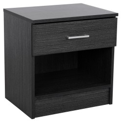 ΚΟΜΟΔΙΝΟ ΜΕ 1 ΣΥΡΤΑΡΙ LANEY ZEBRANO 45x35,5x47Υ εκ. HM2345.02