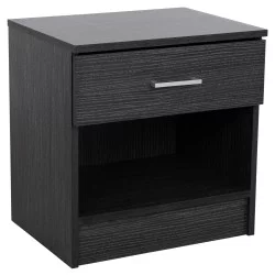 ΚΟΜΟΔΙΝΟ ΜΕ 1 ΣΥΡΤΑΡΙ LANEY ZEBRANO 45x35,5x47Υ εκ. HM2345.02