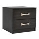 ΚΟΜΟΔΙΝΟ ΜΕ 2 ΣΥΡΤΑΡΙΑ ΚΑΙ ΧΕΡΟΥΛΙ ASHLYN HM2235.01 ZEBRANO 48x40x42Yεκ.