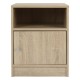 ΚΟΜΟΔΙΝΟ ΜΕΛΑΜΙΝΗΣ MALORY HM2205.02 SONAMA 40x40x50