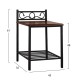 ΚΟΜΟΔΙΝΟ SUZIE HM388 ΑΠΟ ΜΕΤΑΛΛΟ ΚΑΙ ΞΥΛΟ 45x35x48-61 εκ. ΚΟΜΟΔΙΝΟ SUZIE HM388 ΑΠΟ ΜΕΤΑΛΛΟ ΚΑΙ ΞΥΛΟ 45x35x48-61 εκ.