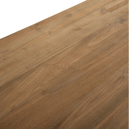 ΚΟΝΣΟΛΑ ΧΩΡΙΣ ΣΥΡΤΑΡΙ ΑΠΟ ΑΝΑΚΥΚΛΩΜΕΝΟ ΞΥΛΟ ΤΕΑΚ HM9554 240x45x91Υεκ.