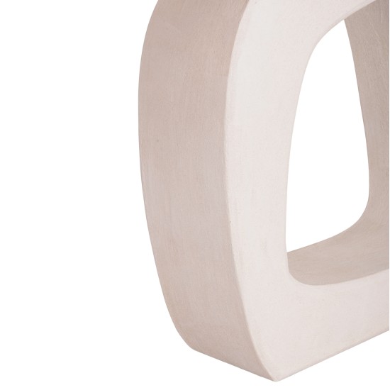 ΚΟΝΣΟΛΑ ΣΕΙΡΑ SANTORINI HM18043 ΤΟΠ ΞΥΛΟ ΕΛΑΤΟΥ-ΒΑΣΗ ΥΠΟΛΕΥΚΟ MDF 120x38x83Υεκ.