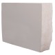 ΚΟΝΣΟΛΑ ΒΡΑΧΟΣ INTERON HM18152.02 FIBER CEMENT ΣΕ ΛΕΥΚΟ--120x50x71Υεκ.