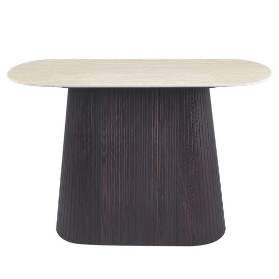 ΚΟΝΣΟΛΑ CATER HM18323 ΚΕΡΑΜΙΚΟ TOP ΟΨΗ ΤΡΑΒΕΡΤΙΝΑΣ-MDF ΒΑΣΗ 120x40x77Υεκ.
