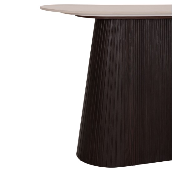 ΚΟΝΣΟΛΑ CATER HM18323 ΚΕΡΑΜΙΚΟ TOP ΟΨΗ ΤΡΑΒΕΡΤΙΝΑΣ-MDF ΒΑΣΗ 120x40x78Υεκ.