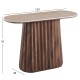 ΚΟΝΣΟΛΑ WALDEN HM18439 ΚΕΡΑΜΙΚΟ TOP ΤΡΑΒΕΡΤΙΝΑ--MDF ΒΑΣΗ ΚΑΡΥΔΙ 120x40x76Υεκ