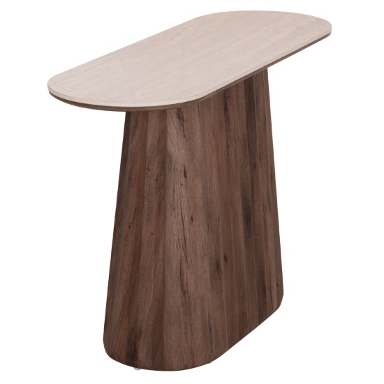 ΚΟΝΣΟΛΑ WALDEN HM18439 ΚΕΡΑΜΙΚΟ TOP ΤΡΑΒΕΡΤΙΝΑ--MDF ΒΑΣΗ ΚΑΡΥΔΙ 120x40x76Υεκ