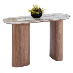 ΚΟΝΣΟΛΑ MARBLEX HM18446 ΚΕΡΑΜΙΚΟ TOP PANDORA--MDF ΠΟΔΙΑ 120x40x76Υεκ
