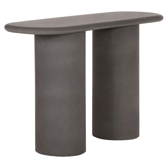 ΚΟΝΣΟΛΑ KENJI HM6584.01 FIBER CEMENT ΣΕ ΓΚΡΙ--140x40x77Υεκ.