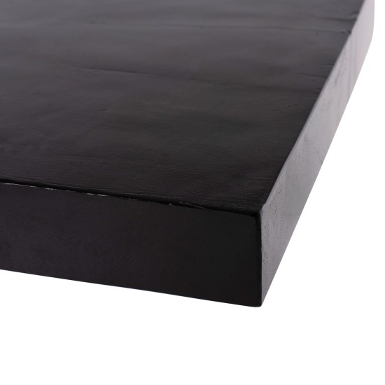 ΚΟΝΣΟΛΑ HM9356 ΑΠΟ ΜΑΣΙΦ ΞΥΛΟ ΤEAK ΦΥΣΙΚΟ - ΜΑΥΡΟ 150X40X80YΕΚ.