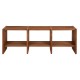 ΚΟΝΣΟΛΑ TV NYA HM9831 ΜΑΣΙΦ ΞΥΛΟ TEAK ΣΕ ΦΥΣΙΚΟ ΧΡΩΜΑ 130x29,5x46Υ εκ.