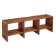 ΚΟΝΣΟΛΑ TV NYA HM9831 ΜΑΣΙΦ ΞΥΛΟ TEAK ΣΕ ΦΥΣΙΚΟ ΧΡΩΜΑ 130x29,5x46Υ εκ.