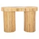ΚΟΝΣΟΛΑ ΟΒΑΛ GATSBY HM9871 ΦΥΣΙΚΟ RATTAN ΣΕ ΦΥΣΙΚΟ ΧΡΩΜΑ 110x45x74,5Υεκ.