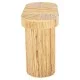 ΚΟΝΣΟΛΑ ΟΒΑΛ GATSBY HM9871 ΦΥΣΙΚΟ RATTAN ΣΕ ΦΥΣΙΚΟ ΧΡΩΜΑ 110x45x74,5Υεκ.