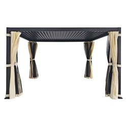 ΚΟΥΝΟΥΠΙΕΡΑ-ΚΟΥΡΤΙΝΑ QUITO HM6614 ΓΙΑ ΠΕΡΓΚΟΛΕΣ 3X4X2,4μ