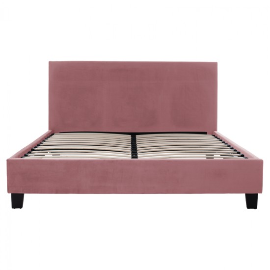 ΚΡΕΒΑΤΙ BECCA ΑΠΟ ΒΕΛΟΥΔΟ ΣΑΠΙΟ ΜΗΛΟ HM553.12 ΓΙΑ ΣΤΡΩΜΑ 150x200 EK.