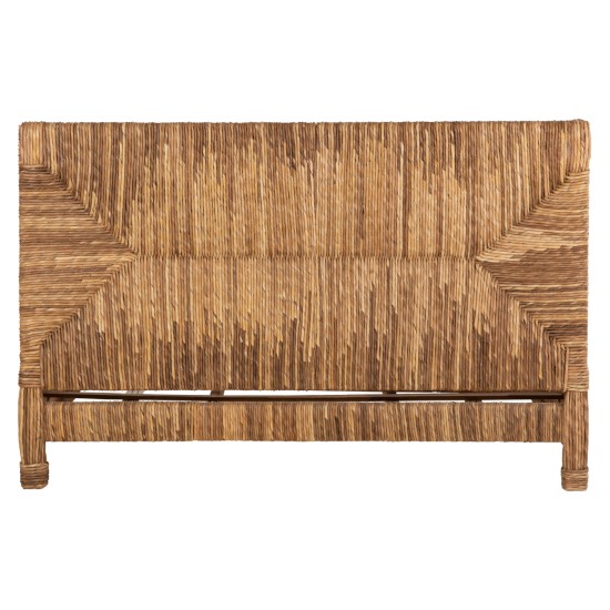 ΚΡΕΒΑΤΙ THAW HM672 ΞΥΛΟ ΤΕΑΚ ΣΚΕΛΕΤΟΣ-ΨΑΘΑ ΑΠΟ ΜΠΑΝΑΝΑ 180x200εκ.