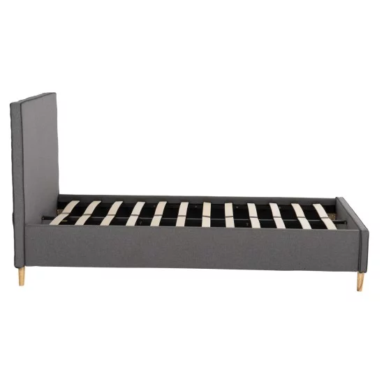 ΚΡΕΒΑΤΙ ΗΜΙΔΙΠΛΟ ΜΕ ΣΤΡΩΜΑ MAYLIN HM10758.10 ΓΚΡΙ ΥΦΑΣΜΑ--ΣΤΡΩΜΑ 120Χ200εκ
