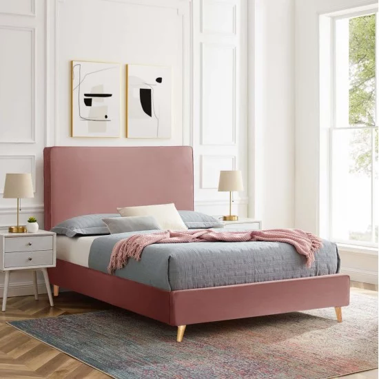 ΚΡΕΒΑΤΙ ΗΜΙΔΙΠΛΟ ΜΕ ΣΤΡΩΜΑ MAYLIN HM10802 ΒΕΛΟΥΔΟ ΣΑΠΙΟ ΜΗΛΟ--ΣΤΡΩΜΑ 120Χ200εκ