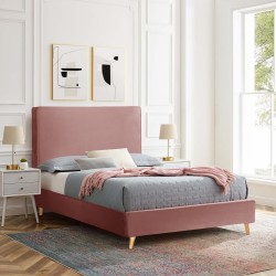 ΚΡΕΒΑΤΙ ΜΕ ΣΤΡΩΜΑ MAYLIN HM21281.01 ΣΑΠΙΟ ΜΗΛΟ ΒΕΛΟΥΔΟ--ΓΙΑ 120x200εκ