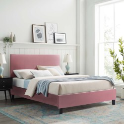 ΚΡΕΒΑΤΙ ΜΕ ΣΤΡΩΜΑ BECCA HM21283.05 ΣΑΠΙΟ ΜΗΛΟ ΒΕΛΟΥΔΟ--ΓΙΑ 150x200εκ