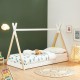 ΚΡΕΒΑΤΙ ΠΑΙΔΙΚΟ ΜΕ ΣΤΡΩΜΑ MUNK HM21308 ΞΥΛΟ ΠΕΥΚΟΥ ΦΥΣΙΚΟ-ΛΕΥΚΟ--ΣΤΡΩΜΑ 90x190εκ