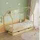 ΚΡΕΒΑΤΙ ΠΑΙΔΙΚΟ ΜΕ ΣΥΡΤΑΡΙΑ PHYLLIS HM724.01 τ.MONTESSORI ΦΥΣΙΚΟ 196x97x161Υεκ.