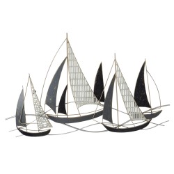 ΜΕΤΑΛΛΙΚΟ ΔΙΑΚΟΣΜΗΤΙΚΟ ΤΟΙΧΟΥ HM7160 ΑΝΘΡΑΚΙ ΛΕΥΚΟ ΧΡΥΣΟ 91x3x55Y εκ.