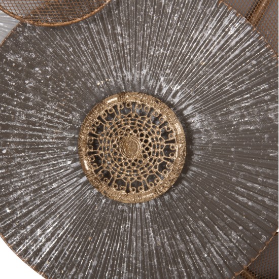 ΜΕΤΑΛΛΙΚΟ ΔΙΑΚΟΣΜΗΤΙΚΟ ΤΟΙΧΟΥ HM7165 ΧΡΥΣΟ ΛΕΥΚΟ 91x6x50Y εκ.