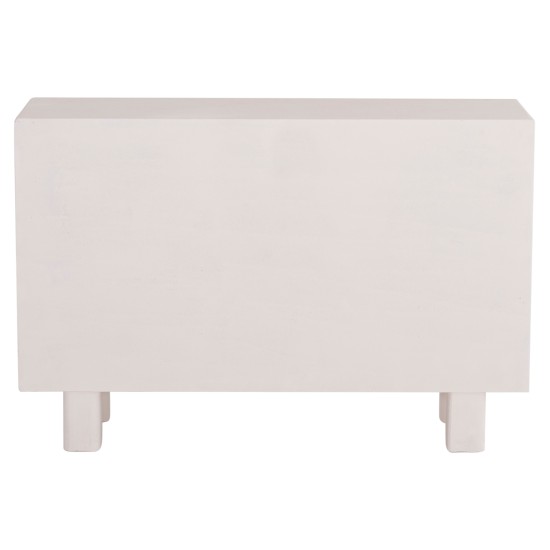 ΜΠΟΥΦΕΣ ΣΕΙΡΑ SANTORINI HM18048 MDF ΣΕ ΥΠΟΛΕΥΚΟ ΧΡΩΜΑ-3 ΣΥΡΤΑΡΙΑ & 2 ΠΟΡΤΕΣ 120x38x80Υεκ.