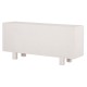 ΜΠΟΥΦΕΣ ΣΕΙΡΑ SANTORINI HM18068 MDF ΣΕ ΥΠΟΛΕΥΚΟ ΧΡΩΜΑ-3 ΠΟΡΤΕΣ 140x38x64Υεκ.