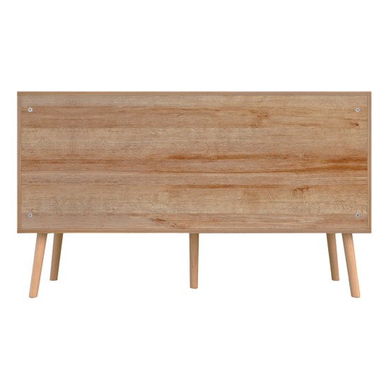 ΜΠΟΥΦΕΣ ΜΕΛΑΜΙΝΗΣ COLM- ΣΥΝΘ. RATTAN ΣΤΙΣ ΠΟΡΤΕΣ HM9220.11 120Χ39Χ70Υεκ.