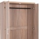 ΝΤΟΥΛΑΠΑ 2ΦΥΛΛΗ ME 2 ΣΥΡΤΑΡΙΑ REINA HM338.02 SONAMA 80x41.5x180Υεκ.