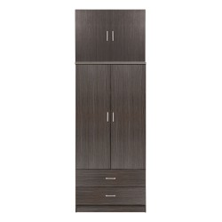 ΝΤΟΥΛΑΠΑ REINA HM21061.01 2ΦΥΛΛΗ ΜΕ ΠΑΤΑΡΙ & 2 ΣΥΡΤΑΡΙΑ-ΜΕΛΑΜΙΝΗ ZEBRANO 80x42x241Υεκ