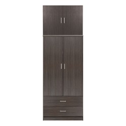 ΝΤΟΥΛΑΠΑ REINA HM21061.01 2ΦΥΛΛΗ ΜΕ ΠΑΤΑΡΙ & 2 ΣΥΡΤΑΡΙΑ-ΜΕΛΑΜΙΝΗ ZEBRANO 80x42x241Υεκ