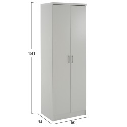 ΝΤΟΥΛΑΠΑ 2ΦΥΛΛΗ BAILEY ΜΕ ΤΡΙΑ ΡΑΦΙΑ HM337.05 ΜΕΛΑΜΙΝΗ ΛΕΥΚΗ 60Χ43Χ181Υεκ. ΝΤΟΥΛΑΠΑ 2ΦΥΛΛΗ BAILEY ΜΕ ΤΡΙΑ ΡΑΦΙΑ HM337.05 ΜΕΛΑΜΙΝΗ ΛΕΥΚΗ 60Χ43Χ181Υεκ.