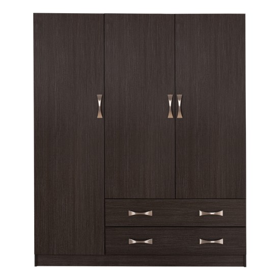 ΝΤΟΥΛΑΠΑ 3ΦΥΛΛΗ CARLY HM384.01 ΜΕ ΔΥΟ ΣΥΡΤΑΡΙΑ ZEBRANO 150X55Χ180Υεκ.