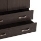 ΝΤΟΥΛΑΠΑ 3ΦΥΛΛΗ CARLY HM384.01 ΜΕ ΔΥΟ ΣΥΡΤΑΡΙΑ ZEBRANO 150X55Χ180Υεκ.