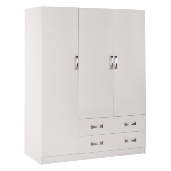 ΝΤΟΥΛΑΠΑ 3ΦΥΛΛΗ CARLY HM384.05 ΜΕ ΔΥΟ ΣΥΡΤΑΡΙΑ ΛΕΥΚΗ 150X55Χ180Υεκ. ΝΤΟΥΛΑΠΑ 3ΦΥΛΛΗ CARLY HM384.05 ΜΕ ΔΥΟ ΣΥΡΤΑΡΙΑ ΛΕΥΚΗ 150X55Χ180Υεκ.