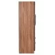 ΝΤΟΥΛΑΠΑ 3ΦΥΛΛΗ ΜΕ 2 ΣΥΡΤΑΡΙΑ HARRY HM18390.01 ΜΕΛΑΜΙΝΗ ΦΥΣΙΚΟ & ΜΑΥΡΟ 150x55x180Υεκ