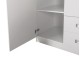 ΝΤΟΥΛΑΠΑ 3ΦΥΛΛΗ ΜΕ ΠΑΤΑΡΙ CARLY HM10891.05 ΜΕΛΑΜΙΝΗ ΣΕ ΛΕΥΚΟ 150X55Χ240Υεκ.