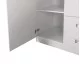 ΝΤΟΥΛΑΠΑ 3ΦΥΛΛΗ ΜΕ ΠΑΤΑΡΙ CARLY HM10891.05 ΜΕΛΑΜΙΝΗ ΣΕ ΛΕΥΚΟ 150X55Χ240Υεκ.