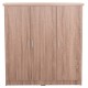 ΝΤΟΥΛΑΠΑ 3ΦΥΛΛΗ ΜΕ ΡΑΦΙΑ FUENTO HM2482.01 SONAMA OAK ΜΕΛΑΜΙΝΗ 120-116x40x123,5Υεκ.