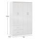 ΝΤΟΥΛΑΠΑ 4ΦΥΛΛΗ ME 2 ΣΥΡΤΑΡΙΑ BLAKELY HM339.05 ΛΕΥΚΗ 120Χ42,5Χ180,5 εκ. ΝΤΟΥΛΑΠΑ 4ΦΥΛΛΗ ME 2 ΣΥΡΤΑΡΙΑ BLAKELY HM339.05 ΛΕΥΚΗ 120Χ42,5Χ180,5 εκ.