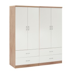 ΝΤΟΥΛΑΠΑ 4ΦΥΛΛΗ REINA ME 4 ΣΥΡΤΑΡΙΑ HM21257 ΜΕΛΑΜΙΝΗ ΛΕΥΚΟ-ΣΟΝΑΜΑ 160x42,5x180,5Υεκ ΝΤΟΥΛΑΠΑ 4ΦΥΛΛΗ REINA ME 4 ΣΥΡΤΑΡΙΑ HM21257 ΜΕΛΑΜΙΝΗ ΛΕΥΚΟ-ΣΟΝΑΜΑ 160x42,5x180,5Υεκ