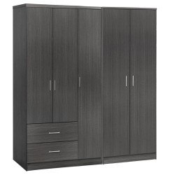 ΝΤΟΥΛΑΠΑ 5ΦΥΛΛΗ CAESAR HM21234.01 ΜΕΛΑΜΙΝΗ ΧΡΩΜΑ ZEBRANO 150x42.5x181Υεκ