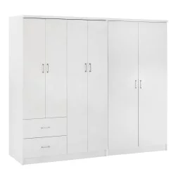 ΝΤΟΥΛΑΠΑ 6ΦΥΛΛΗ BLAKELY HM21235.05 ΜΕΛΑΜΙΝΗ ΧΡΩΜΑ ΛΕΥΚΟ 201x43x181Υεκ